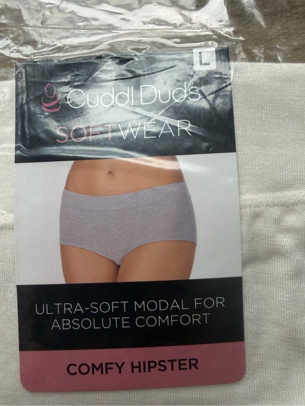 NWT Cuddl Duds Whisper Briefs | Ivory/Cream | Lot of 5